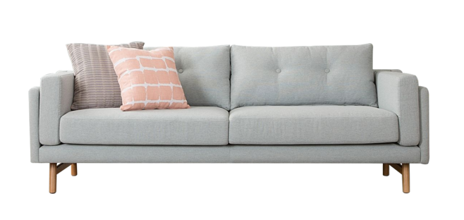 北歐-灰色沙發(fā)與化妝品的完美融合 打造簡(jiǎn)約自然的家居美學(xué)